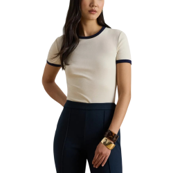 Γυναικείο T-shirt Κρεμ Ralph Lauren 200P09077002-Natural
