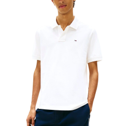 Ανδρικό Polo Λευκό Tommy Jeans DM0DM22711-YBL