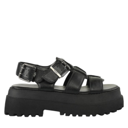Γυναικεία Pluto Fisher Σανδάλια Μαύρα Buffalo BUF1602334-BLACK