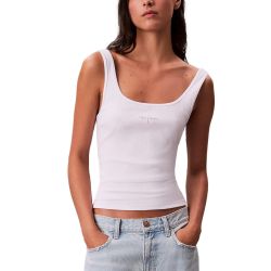 Γυναικείο Tank Top Λευκό Calvin Klein LV047A804G-YAA