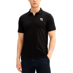 Ανδρικό Polo Μαύρο Karl Lagerfeld 745710 500224-990