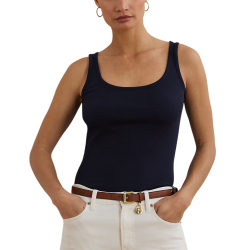 Γυναικείο Kelly Αμάνικο Τοπ Navy Μπλε Ralph Lauren 200704777019-Navy