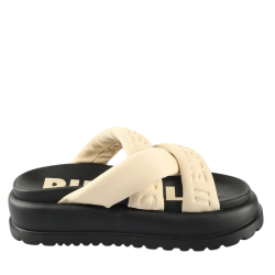 Γυναικείες Palma Cross Παντόφλες Μπεζ Buffalo BUF1602278-CREAM/BLACK