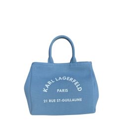 Γυναικεία Trapeze Mini Shopper Τσάντα Γαλάζια Karl Lagerfeld B2W50003-2HL BLUE BLOOM