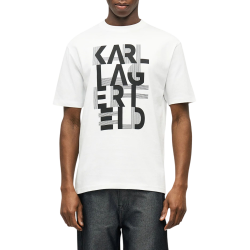 Ανδρικό T-shirt Λευκό Karl Lagerfeld 755130 562225-10