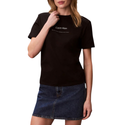 Γυναικείο T-shirt Μαύρο Calvin Klein LV047C811G-UB1