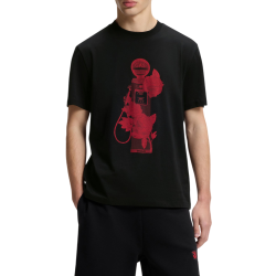 Ανδρικό Dikerd T-shirt Μαύρο HUGO 50564024-001