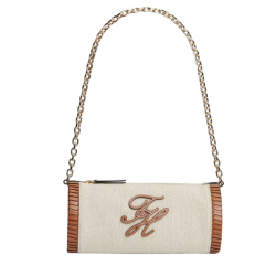 Γυναικεία Λινή Τσάντα Μπεζ Tommy Hilfiger AW0AW18635-0F4