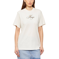 Γυναικείο Vintage T-shirt Λευκό HUGO 50560566-102