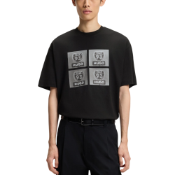 Ανδρικό Draxon T-shirt Μαύρο HUGO 50558405-001