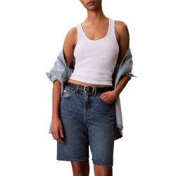 Γυναικεία Τζιν Βερμούδα Μπλε Calvin Klein LV047F674G-21R