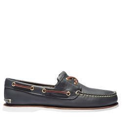 Ανδρικά Δερμάτινα Παπούτσια Navy Μπλε Timberland TB174036-484
