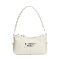Γυναικεία Τσάντα Ώμου Εκρού Tommy Jeans AW0AW18468-ACG