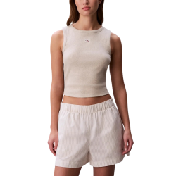 Γυναικείο Σορτς Μπεζ Calvin Klein LV047F628G-F7J