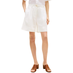 Γυναικεία Βερμούδα Λευκή Tommy Hilfiger WW0WW49040-YCF