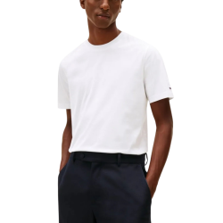 Ανδρικό T-shirt Λευκό Tommy Hilfiger MW0MW41860-YBS