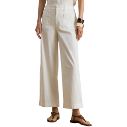 Γυναικείο Παντελόνι Λευκό Ralph Lauren 200973689001-White