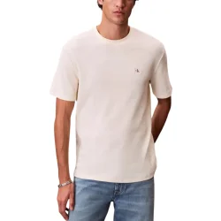 Ανδρικό T-shirt Μπεζ Calvin Klein LV04RD008G-F7J