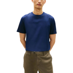 Ανδρικό T-shirt Μπλε Tommy Hilfiger MW0MW41860-DCA