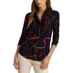 Γυναικείο Daquane Πουκάμισο Navy Μπλε Ralph Lauren 200P03716001-Navy