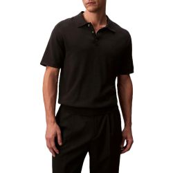 Ανδρικό Polo Μαύρο Calvin Klein LV04LC326G-UB1