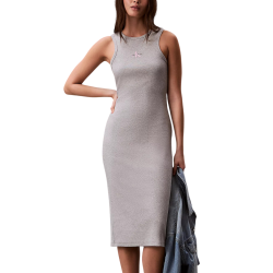 Γυναικείο Αμάνικο Φόρεμα Γκρι Calvin Klein LV047F242G-P79