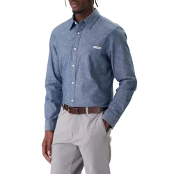 Ανδρικό Πουκάμισο Μπλε Calvin Klein LV04RF109G-C32