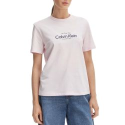 Γυναικείο T-shirt Ροζ Calvin Klein LV047F810G-8Z6