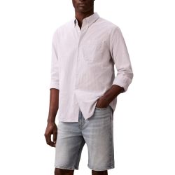 Ανδρική Slim Τζιν Βερμούδα Γαλάζια Calvin Klein LV04RF920G-57O