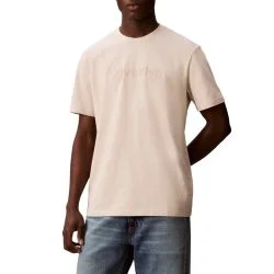 Ανδρικό T-shirt Μπεζ Calvin Klein LV04LF810G-2JX