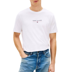 Ανδρικό T-shirt Λευκό Tommy Hilfiger MW0MW42363-YBR