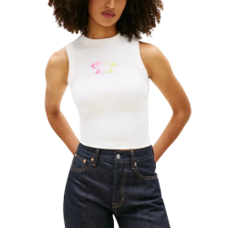Γυναικείο Slim Tank Top Λευκό Tommy Jeans DW0DW22280-YBL