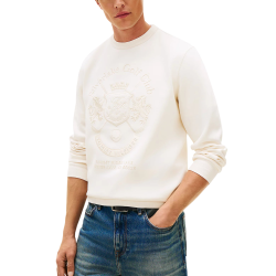 Ανδρικό Country Club Φούτερ Εκρού Tommy Hilfiger MW0MW42492-Z00
