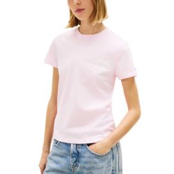 Γυναικείο T-shirt Ροζ Tommy Jeans DW0DW22310-TN9