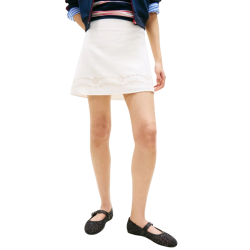 Γυναικεία Φούστα Λευκή Tommy Jeans DW0DW22297-YBH