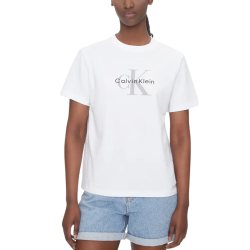 Γυναικείο Boxy T-shirt Λευκό Calvin Klein LV047F828G-YAF