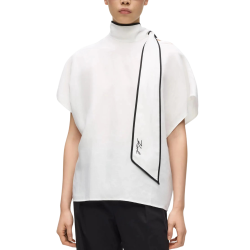 Γυναικεία Μπλούζα Λευκή Karl Lagerfeld B2W11015-461