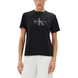 Γυναικείο Boxy T-shirt Μαύρο Calvin Klein LV047F828G-UB1