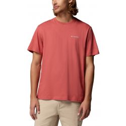 Ανδρικό CSC Basic T-shirt Κόκκινο Columbia 2154991-643