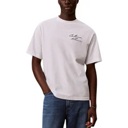 Ανδρικό T-shirt Λευκό Calvin Klein LV04RE828G-YAF