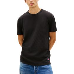 Ανδρικό T-shirt Μαύρο Tommy Jeans DM0DM22529-BDS
