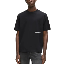 Ανδρικό T-shirt Μαύρο Karl Lagerfeld Jeans B2M17063-999 BLACK