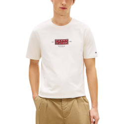 Ανδρικό Heritage T-shirt Εκρού Tommy Hilfiger MW0MW42392-Z00