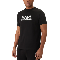 Ανδρικό T-shirt Μαύρο Karl Lagerfeld 755780 500235-990