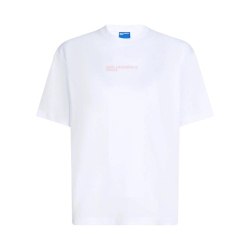 Γυναικείο T-shirt Λευκό Karl Lagerfeld Jeans B2W17069-100 WHITE