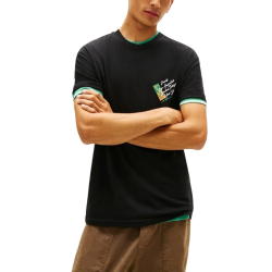 Ανδρικό T-shirt Μαύρο Tommy Jeans DM0DM22533-BDS