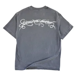 Heavyweight 260gsm Oversized Washed Grey Gzeus T-shirt GZ100CA