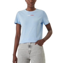 Γυναικείο T-shirt Γαλάζιο Tommy Jeans DW0DW22277-C1T