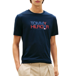 Ανδρικό T-shirt Navy Μπλε Tommy Hilfiger MW0MW42369-DW5