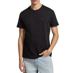 Ανδρικό T-shirt Μαύρο Tommy Jeans DM0DM22514-BDS
